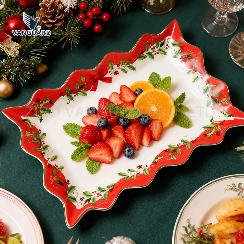Christmas ceramic dinnerware set Christmas ceramic dinnerware set