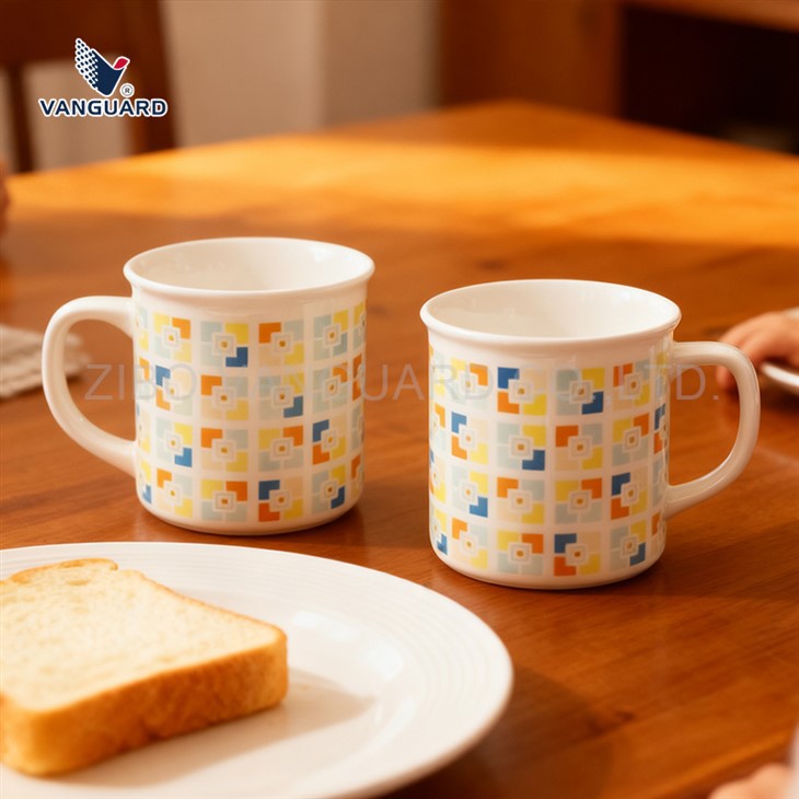 White Ceramic Campfire Coffee Mugs White Ceramic Campfire Coffee Mugs
